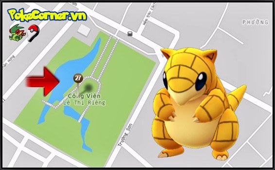 1 - Công viên Bình Phú - Scyther - 123 - Tổ Pokemon Go thứ 18 - PokeCorner.vn - PokeCorner247 - Pokemon Go Plus - Mô hình Pokemon Takara TOMY