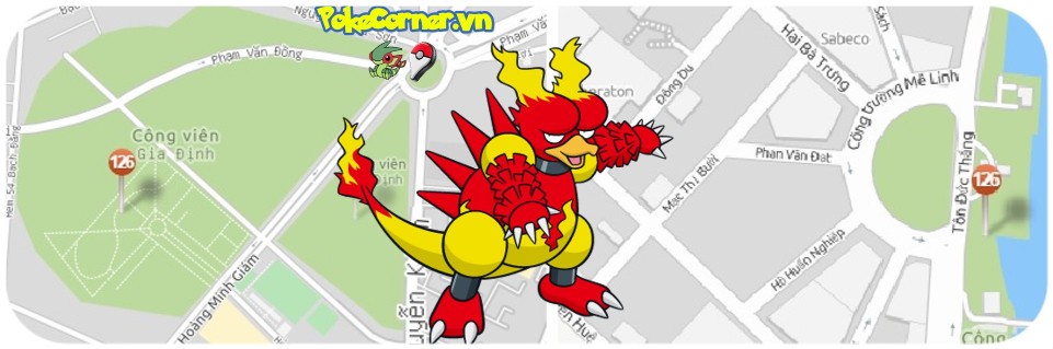 3_HCM - Công viên Gia Định và Công trường Mê Linh - Magmar 126 - Tổ Pokemon Go thứ 19 - PokeCorner.vn - PokeCorner247 - Pokemon Go Plus - Mô hình Pokemon Takara Tomy - Hướng dẫn Pokemon Go