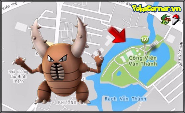 8 - Công viên Văn Thánh - Pinsir - 127 - Tổ Pokemon Go thứ 18 - PokeCorner.vn - PokeCorner247 - Pokemon Go Plus - Mô hình Pokemon Takara TOMY