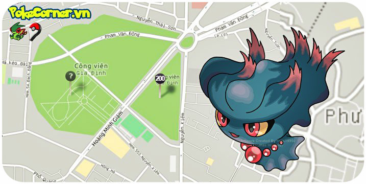 04 - Hồ Chí Minh - Misdreavus 200 - Công viên Gia Định - Tổ Pokemon GO 20 - PokeCorner.vn - Pokemon Go Plus - Mô hình Pokemon Tomy