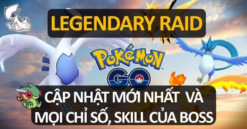 Legendary raid Lugia, Articuno - Event - PokeCorner.vn - Pokemon Go Plus - Mô hình Pokemon Figure