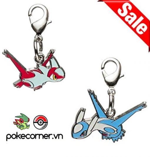 1-MC026 - Gói Eon Duo - Pokémon Metal Charm - Móc Khóa Pokémon - PokeCorner