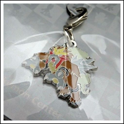 2-MC014 - Entei - Pokémon Metal Charm - Móc Khóa Pokémon - PokeCorner