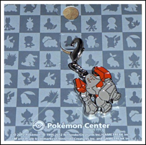 2-MC021 - Regirock - Pokémon Metal Charm - Móc Khóa Pokémon - PokeCorner