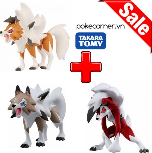 Gói Mô hình Pokémon Lycanroc All Forms