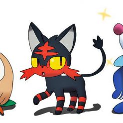 Gói Mô hình Pokémon Starters Gen 7