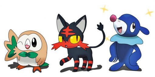 Gói Mô hình Pokémon Starters Gen 7