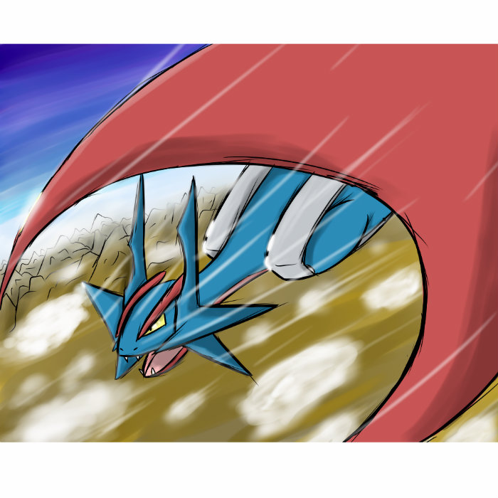 Mô hình Pokémon Mega Salamence