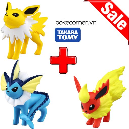 Gói Mô hình Pokémon Eevee Evolutions #1