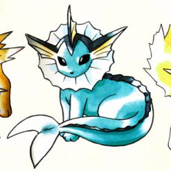 Gói Mô hình Pokémon Eevee Evolutions #1