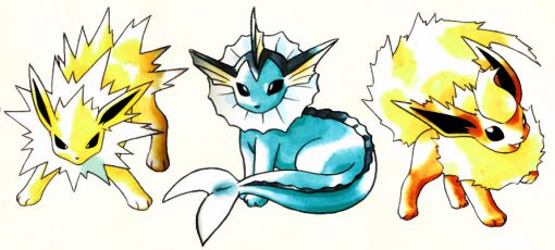 Gói Mô hình Pokémon Eevee Evolutions #1