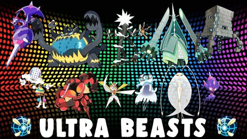 Móc Khóa Pokémon - Set Ultra Beasts