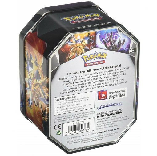 Bài Pokémon TCG Tin Box - Necrozma Prism Dawn Wings Necrozma-GX