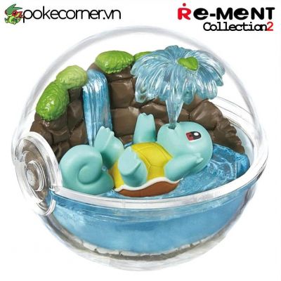 Quả Cầu Pokémon Re-Ment Pokémon Terrarium Collection 2 - Squirtle