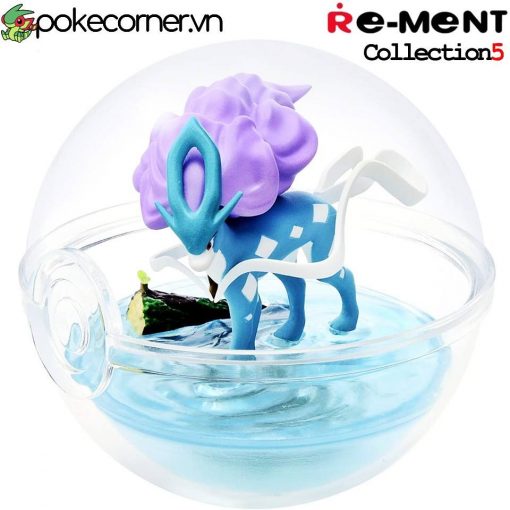 Quả Cầu Pokémon Re-Ment Pokémon Terrarium 5 - Suicune