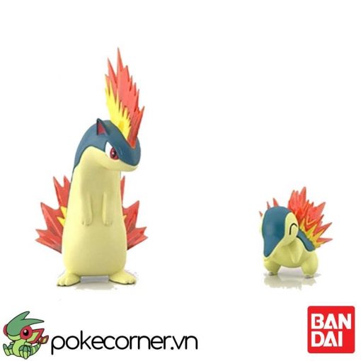 Mô hình Pokémon Bandai Scale World 1/20 Cyndaquil Quilava