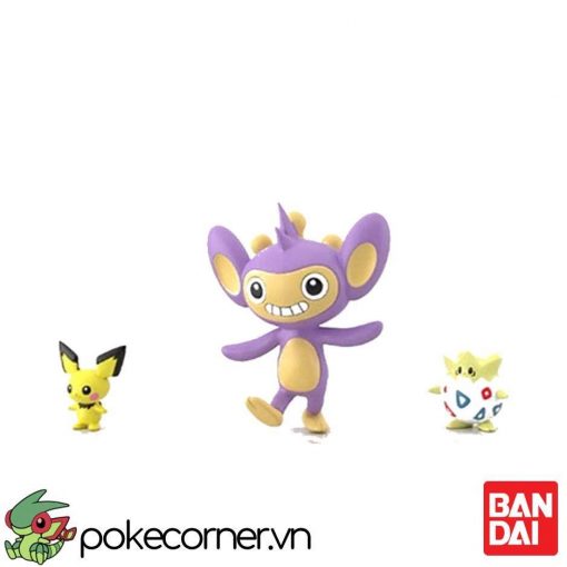 Mô hình Pokémon Bandai Scale World 1/20 Pichu Aipom Togepi