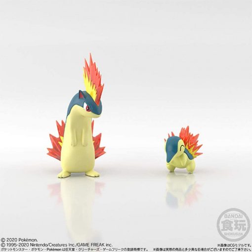 Mô hình Pokémon Bandai Scale World 1/20 Cyndaquil Quilava