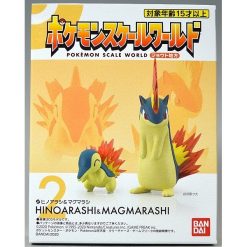 Mô hình Pokémon Bandai Scale World 1/20 Cyndaquil Quilava