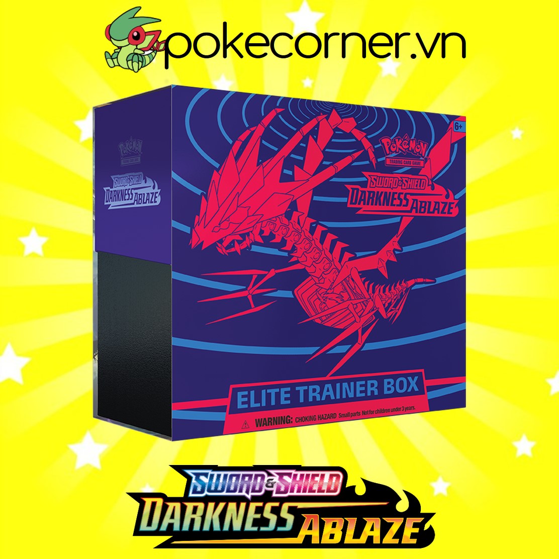 Hộp Bài Pokemon TCG Elite Trainer Box Darkness Ablaze