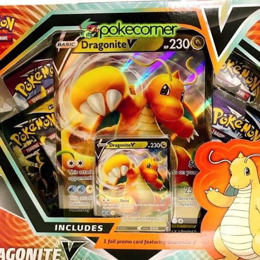 Hộp bài Pokemon TCG Dragonite V Box